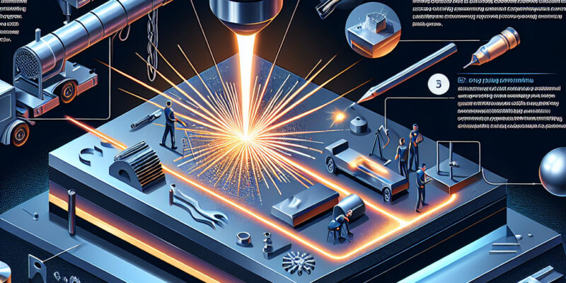 Laserpolieren von Metall für die Bergbauindustrie