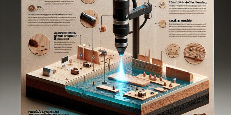 Laserreinigung von Holz in der Holzdielenlaminatherstellung